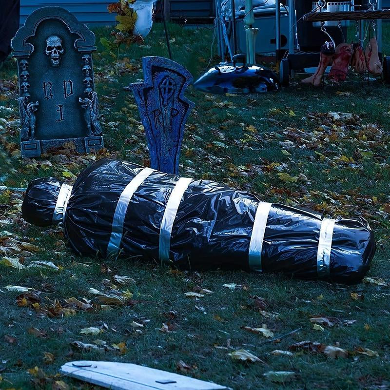 Inflatable Corpse Props, 1 Set Outdoor Halloween Decorations, Halloween Decorations for Home Yard Garden, Halloween Costumes